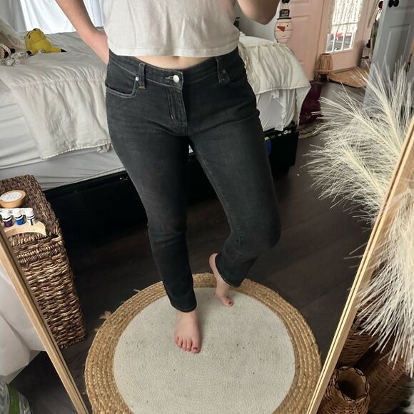 Eileen Fisher Women’s 2 Organic Cotton Blend Dark Jeans - Picture 1 of 8